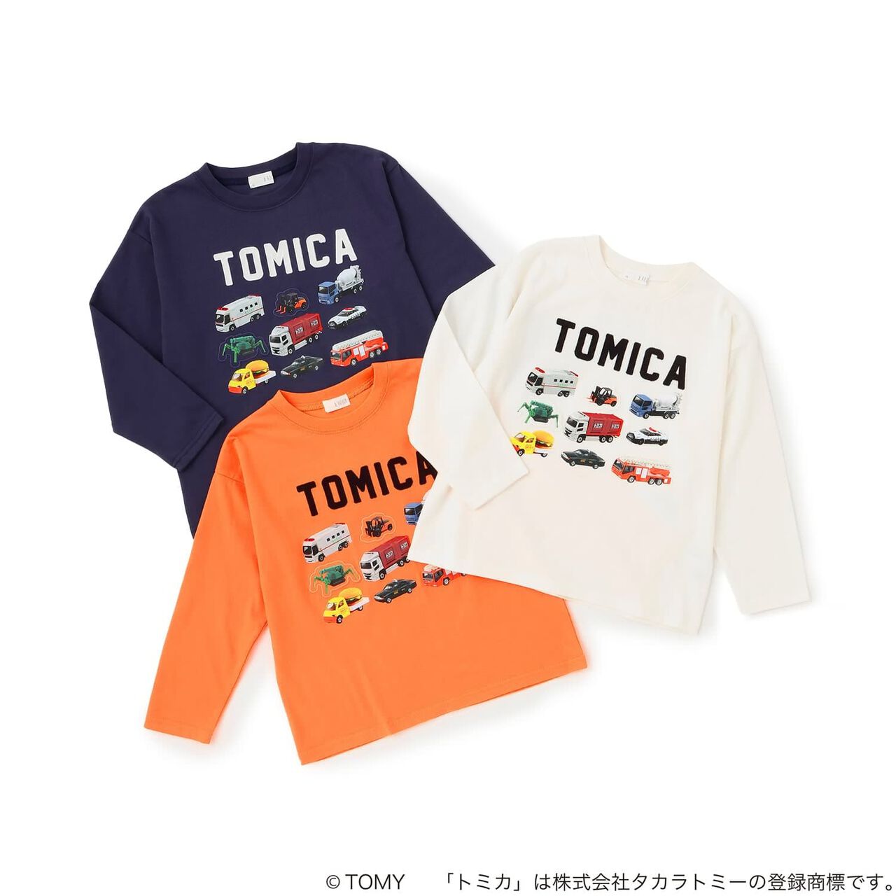 [Tomica] Photo Print T-Shirt for Boys Kids Children's Clothing,Navy, large image number 19