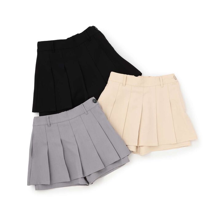 [LTXC/Easy Care] Stylish Micro Mini Skirt-Shorts,Beige, medium image number 9