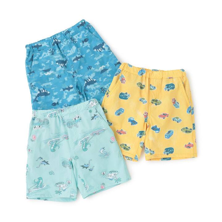 [Restock] All-Over Pattern 5-Short Pants,Blue, medium image number 8