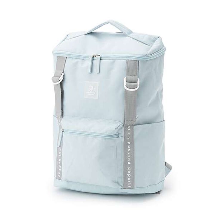 Square School Backpack,Light blue, medium image number 27