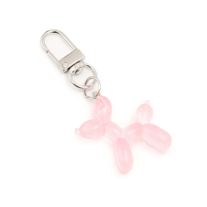 [For Preschool Use] [Safe] Glow-in-the-Dark Balloon Art Keychain,Turquoise, medium image number 1