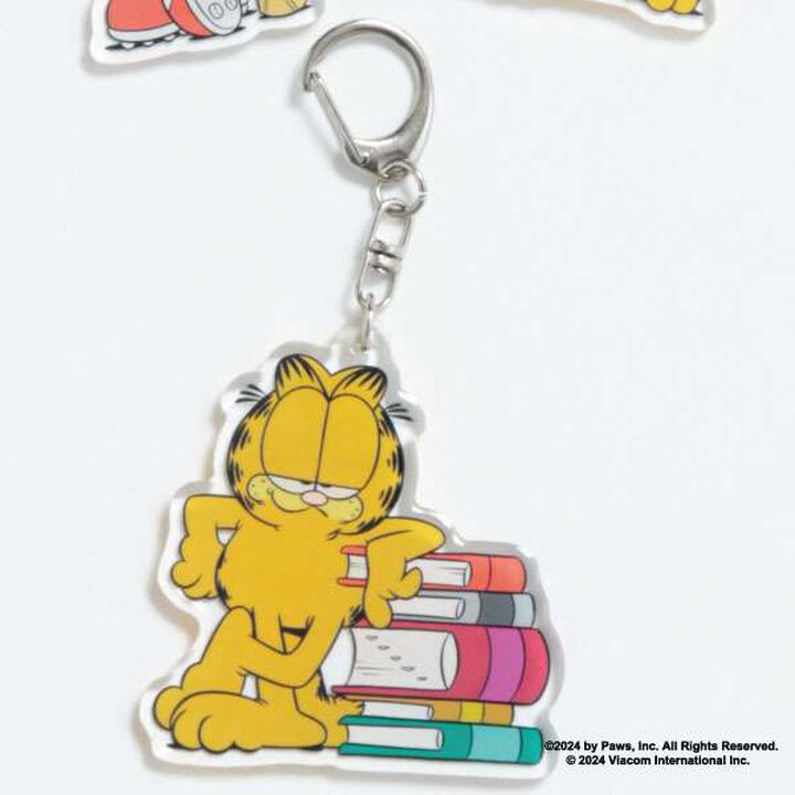 [Collaboration] Garfield Autumn Key Charm,Deep red, medium image number 0