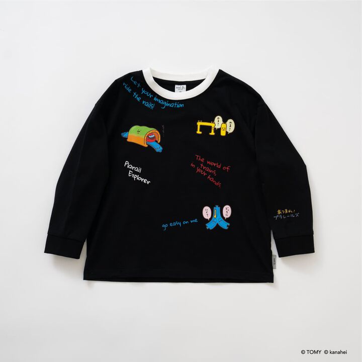 Gather! Plarails Icon Long Sleeve T-Shirt,Top gray, medium image number 10