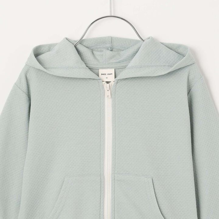 [Heat Shielding, Cool Touch, UV, Quick-Dry] Hoodie,Moderate blue, medium image number 6