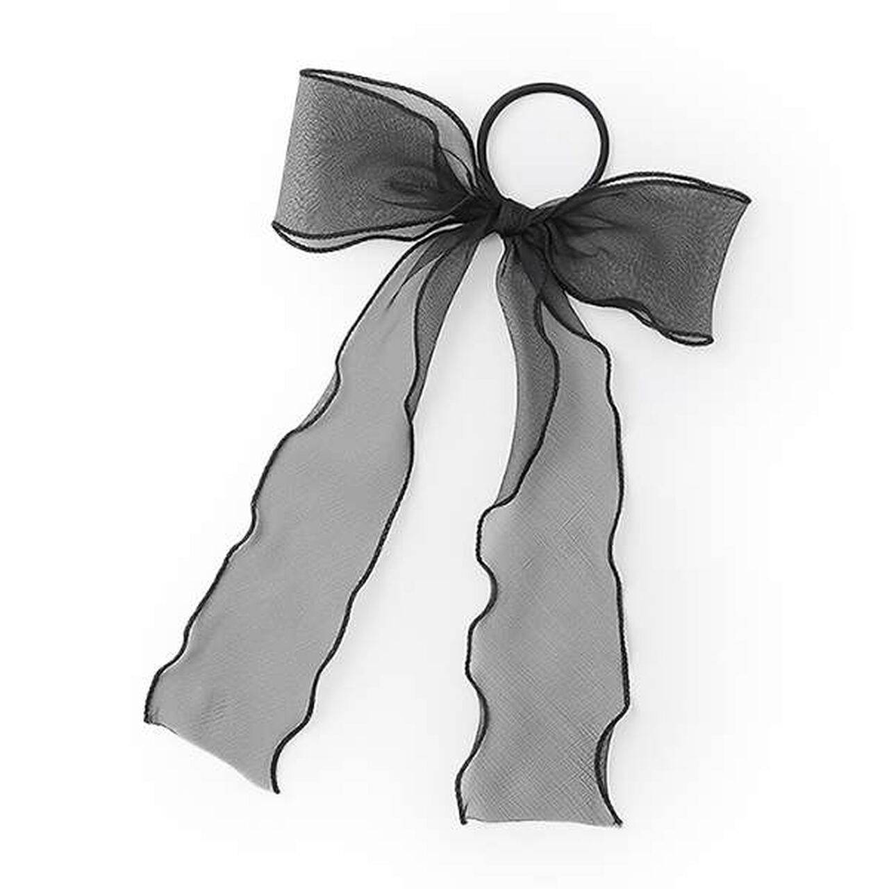 Chiffon Ribbon Hair Tie,Pink, large image number 5