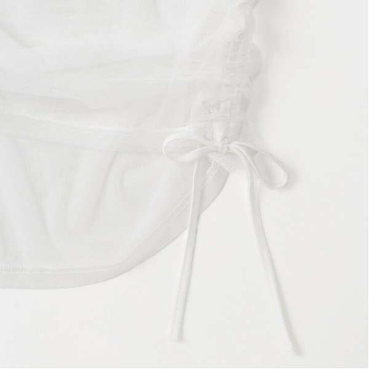 Hello Kitty Tulle Layered Shirt,Black, medium image number 15