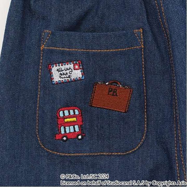 Paddington (TM) Pocket Embroidered Pants,Brown, medium image number 7