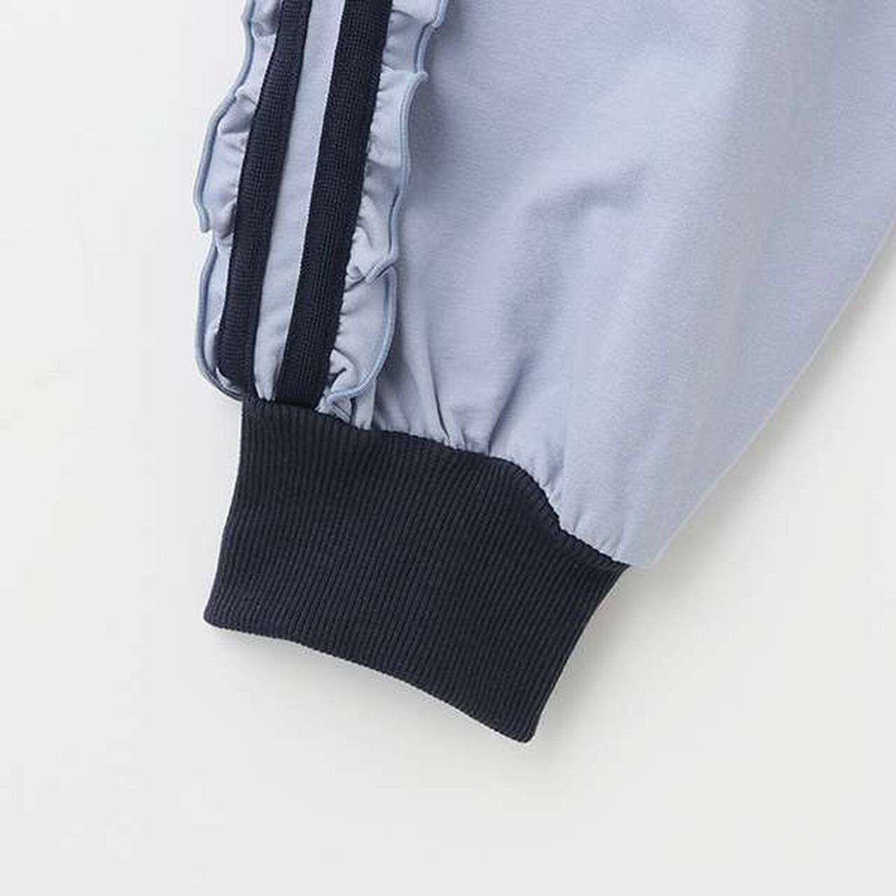 Athletic Zip-Up Track Jacket,Black, large image number 7