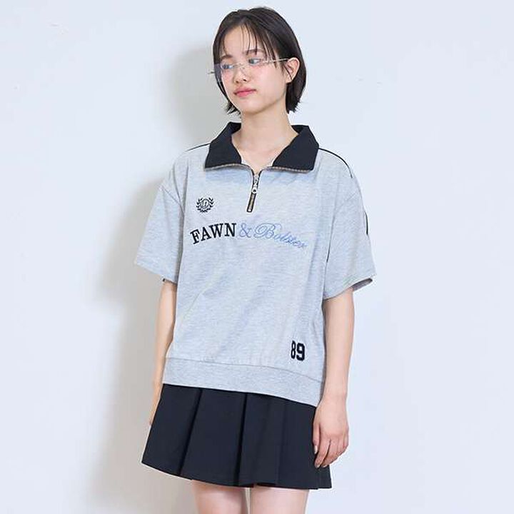 Cool Sensation Half ZIP Setup,Top gray, medium image number 0