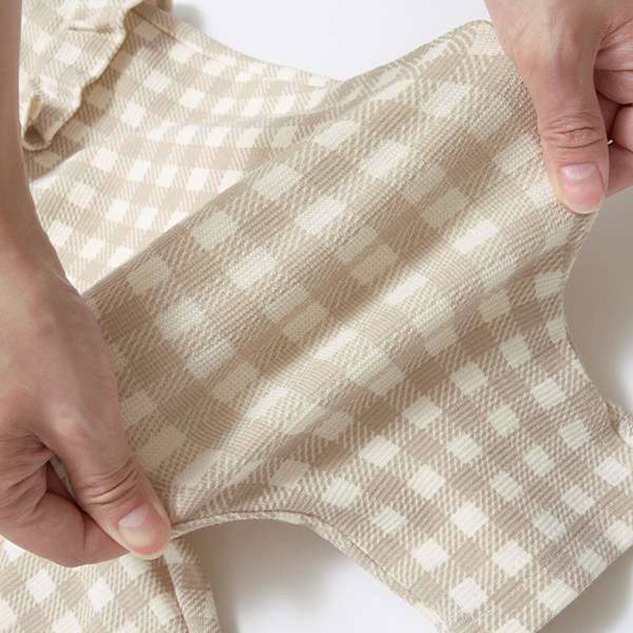 Tomo Pants Side Slit 7/8 Capri Pants,Beige, large image number 20