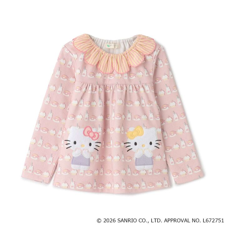 [Hello Kitty] Sweatshirt,Pink, medium image number 0
