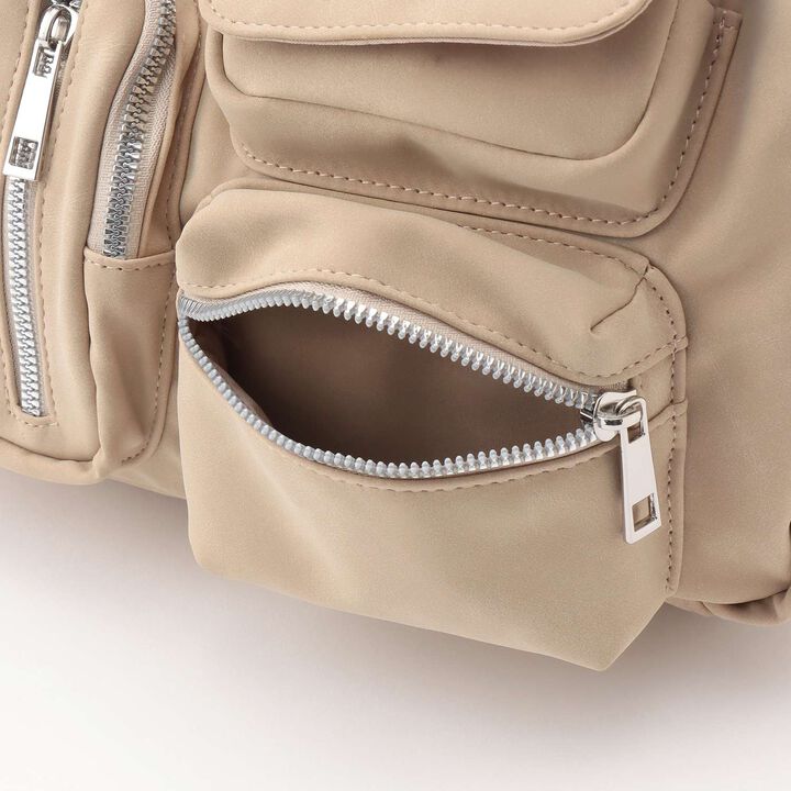 Pocket Moon Shoulder,Beige, medium image number 6