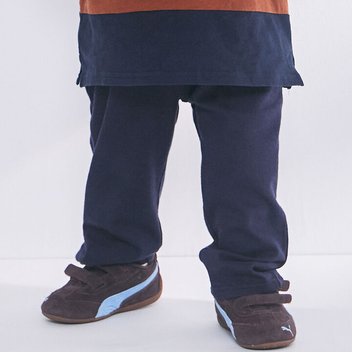 [Stain-Resistant] Cut Twill Tuck Pants,, medium