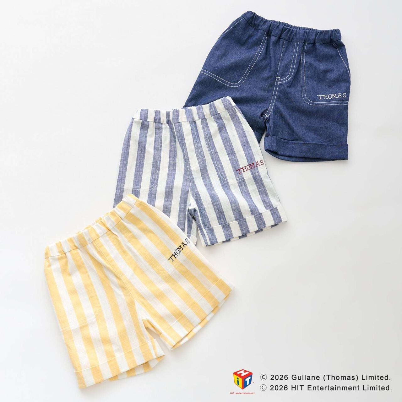 [Thomas the Tank Engine] Fabric Half Pants,Blue, large image number 17