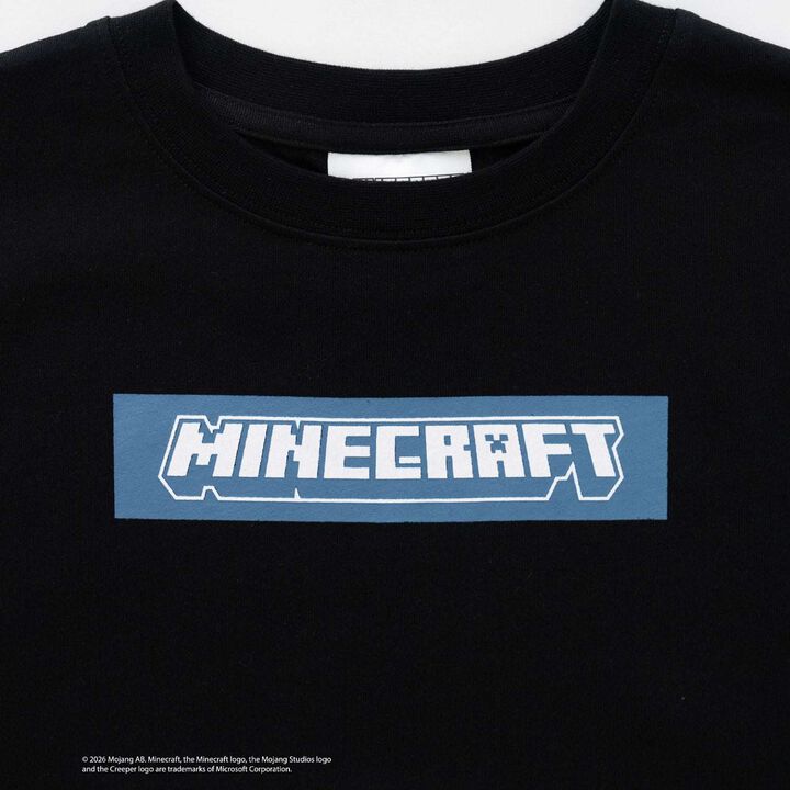 [Minecraft] Icon Block Back Short-Sleeve T-Shirt,White, medium image number 17