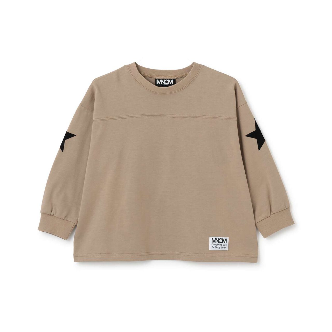 Anti-Stain Quick-Dry Back Print T-Shirt [MNCM],Navy, large image number 4