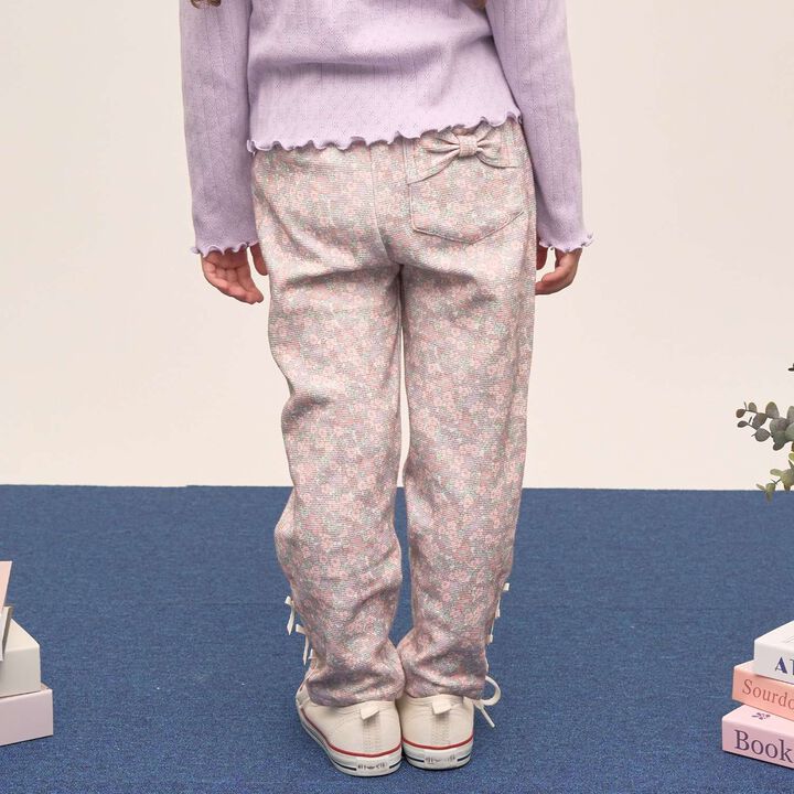 Tomo Pants [Anti-Stain, Quick-Dry] Ribbon Straight Pants,Ivory, medium image number 22