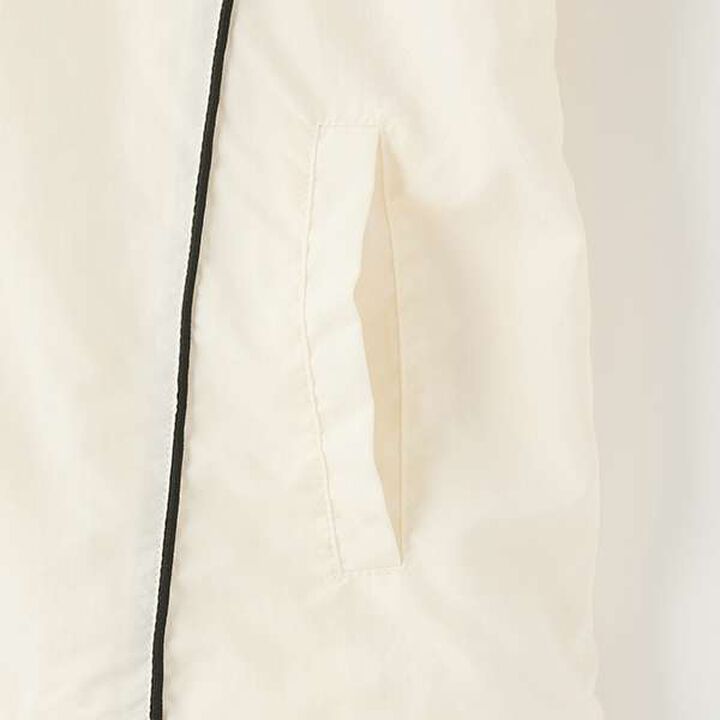 [Reebok] Nylon Bomber Jacket,Off white, medium image number 17