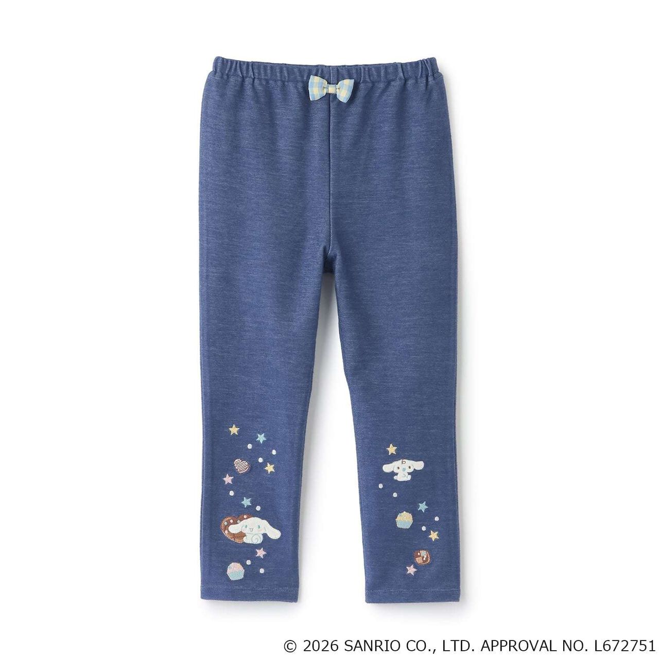 [Cinnamoroll/Kuromi] Leggings,Navy, large image number 5