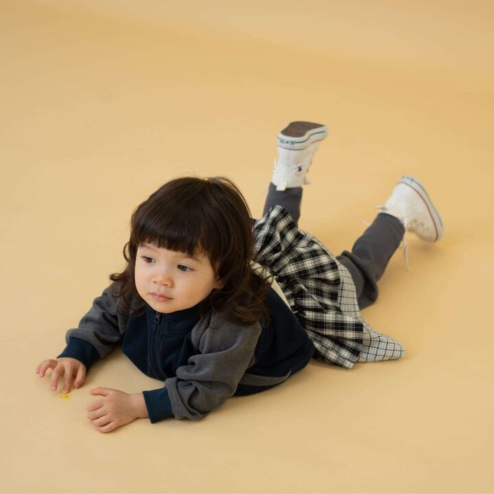 [365D] Anti-Stain Ribbed Leggings,Blue, medium image number 4