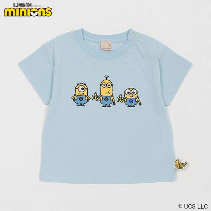 Minion Appliqu&eacute; T-Shirt,Off white, medium image number 17