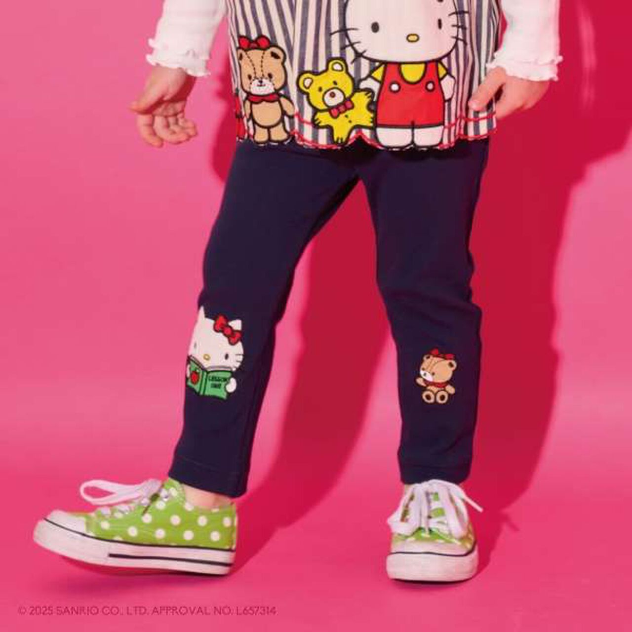 [HELLO KITTY] Leggings,Navy, large image number 0