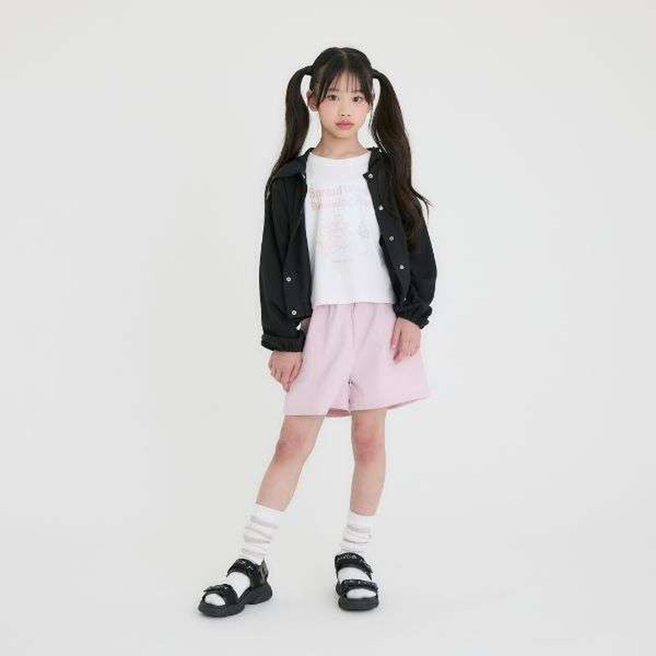 [Exclusive] UV Protection & Cool Touch Short Bomber Jacket,Black, large image number 10