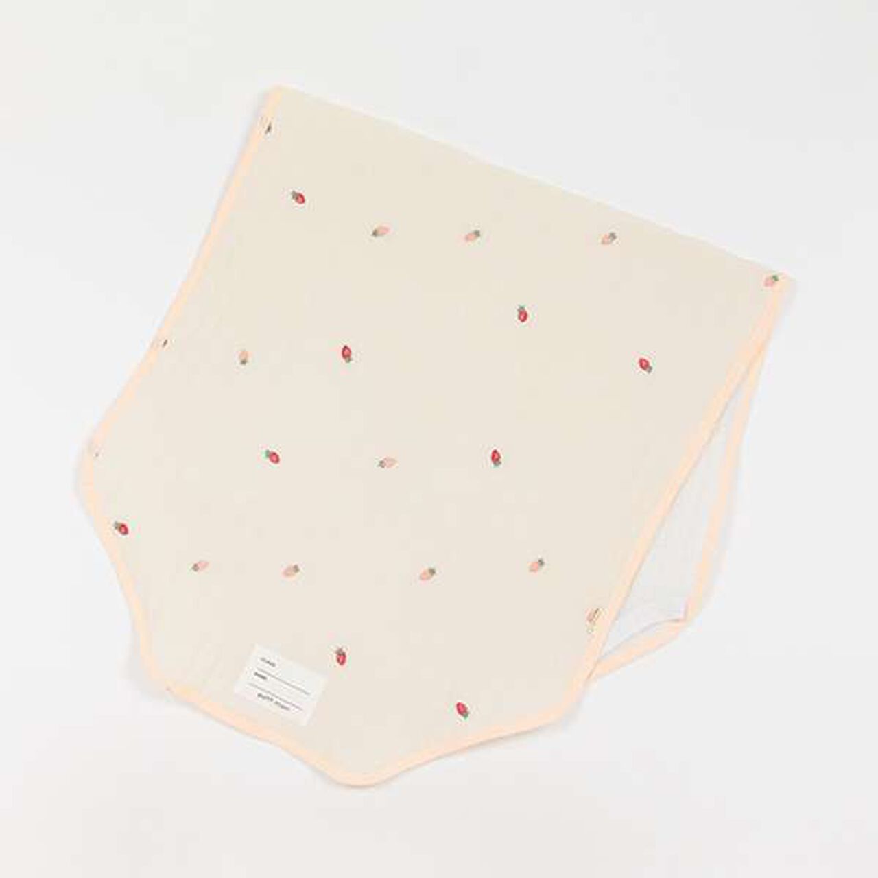 Ecru Cotton Bed Cover,Light pink, large image number 0