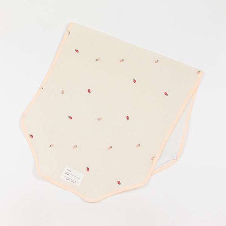 Ecru Cotton Bed Cover,Light pink, medium image number 0
