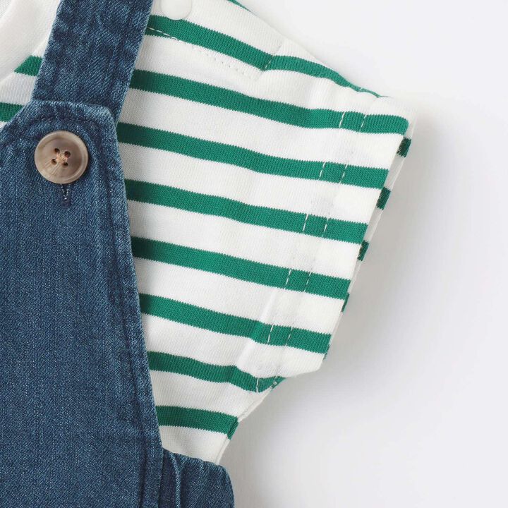 Overalls Outfit Set,Blue, medium image number 7