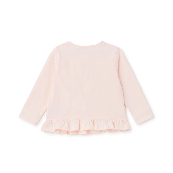 Wild Strawberry Embroidery Cardigan,Pearl white, medium image number 1