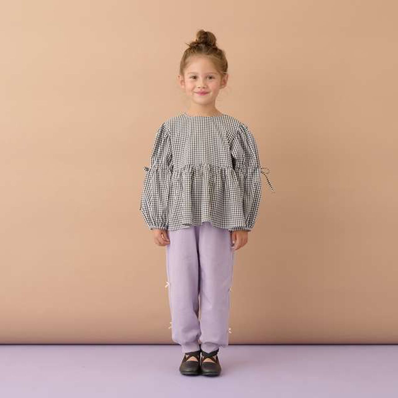 Voluminous Peplum Blouse,Brown, large image number 6