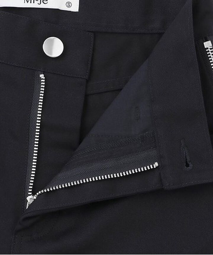 Micro Mini Length Pants,Navy, medium image number 6