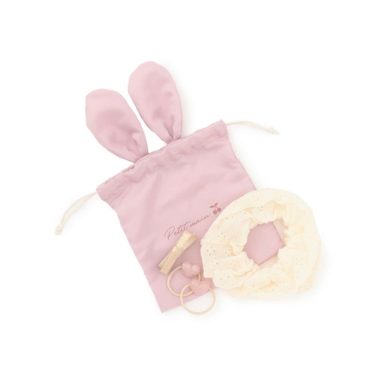 Happy Hair Accessory Set,Light pink, large image number 0