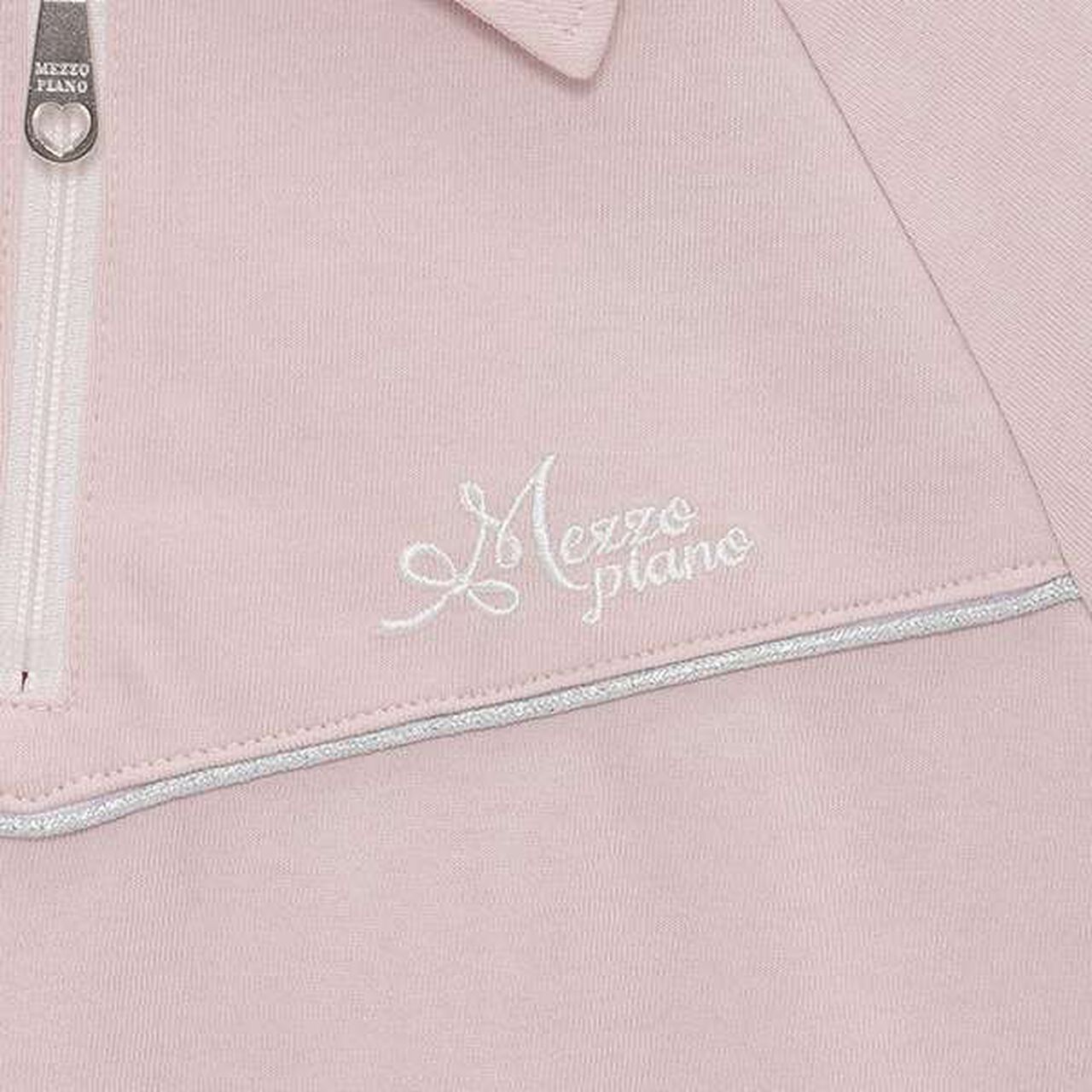 Lame Piping Half-Zip T-Shirt,Navy, large image number 12