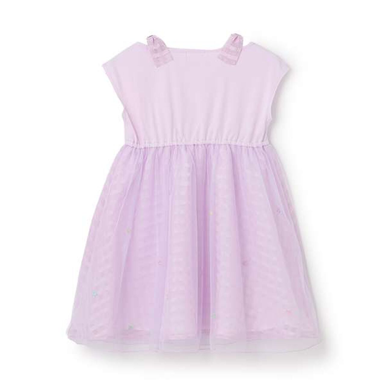 Sherbet Embroidery Docking Dress,Lavender, large image number 1