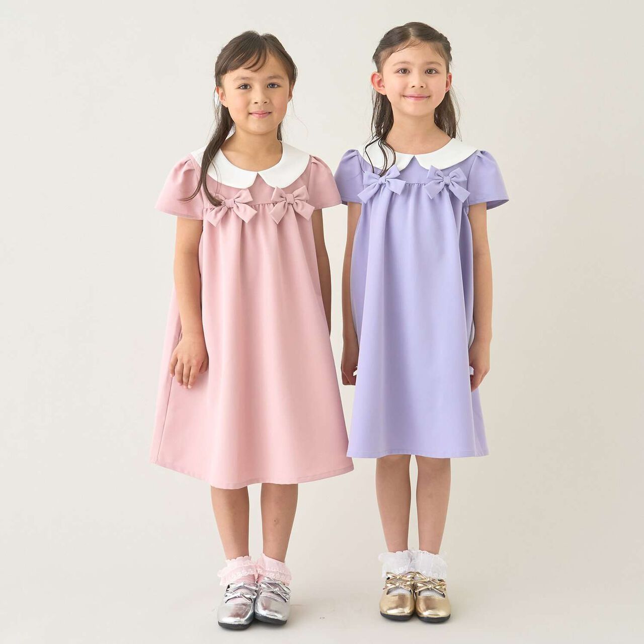 [Occasion] [School-Ready] Round Collar One-Piece Dress,Black, large image number 23