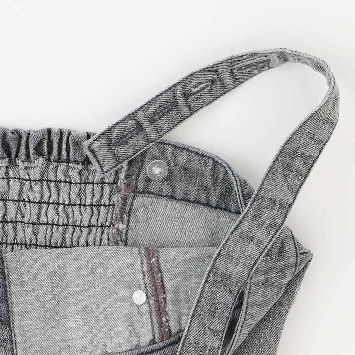 [LTXC] Denim Pants and Bustier Set,Black, medium image number 8