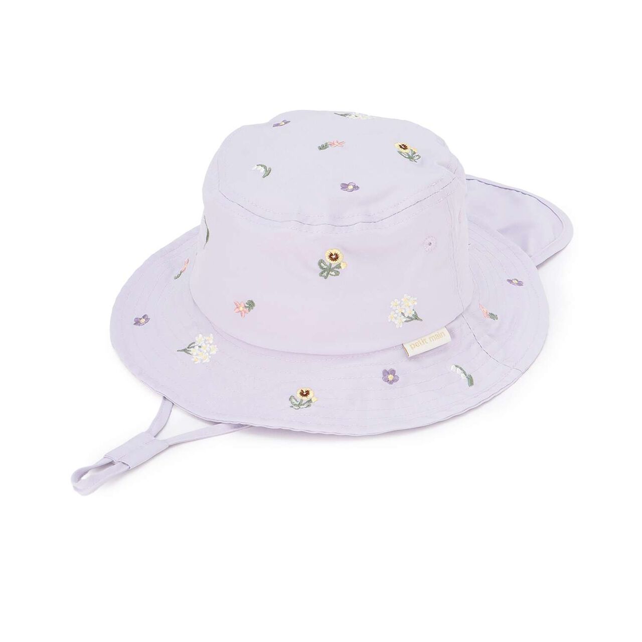[Heat-Resistant] Embroidered Bucket Hat,Light pink, large image number 14
