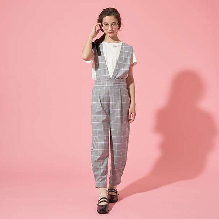 [AMI] Suspender Wide Salopette,Green, medium image number 20