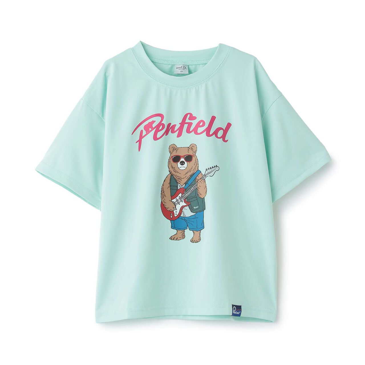 [Penfield] Kids Assorted Bear Short Sleeve T-Shirts [Parent-Child Matching] [Cool Touch],Off white, large image number 7
