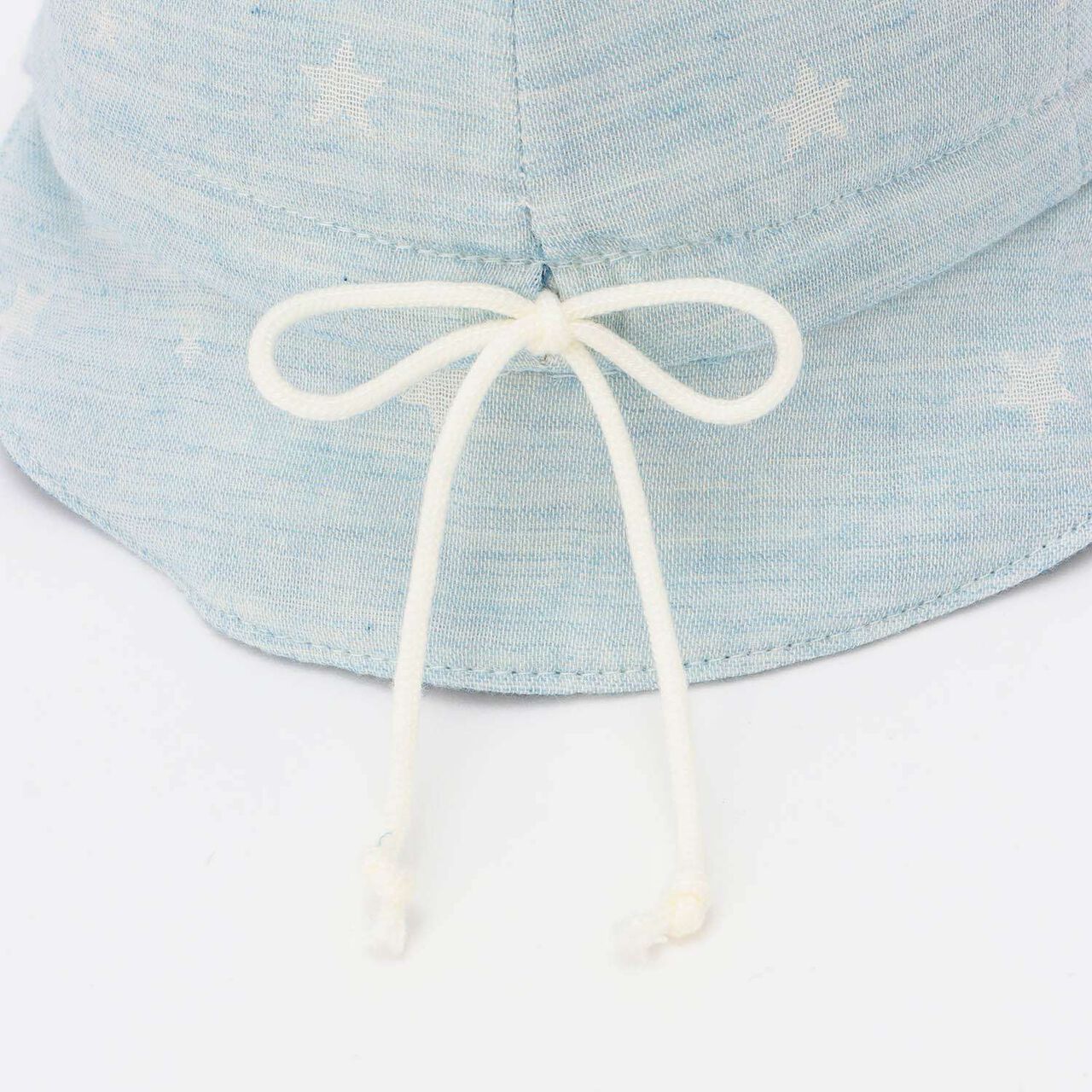 ☆Organic Gauze Reversible Hat [Made in Japan],Blue, large image number 6