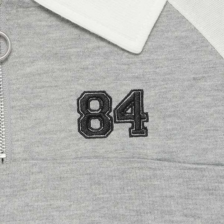 LTXC - Half-Zip Long-Sleeve T-Shirt,Off white, medium image number 5