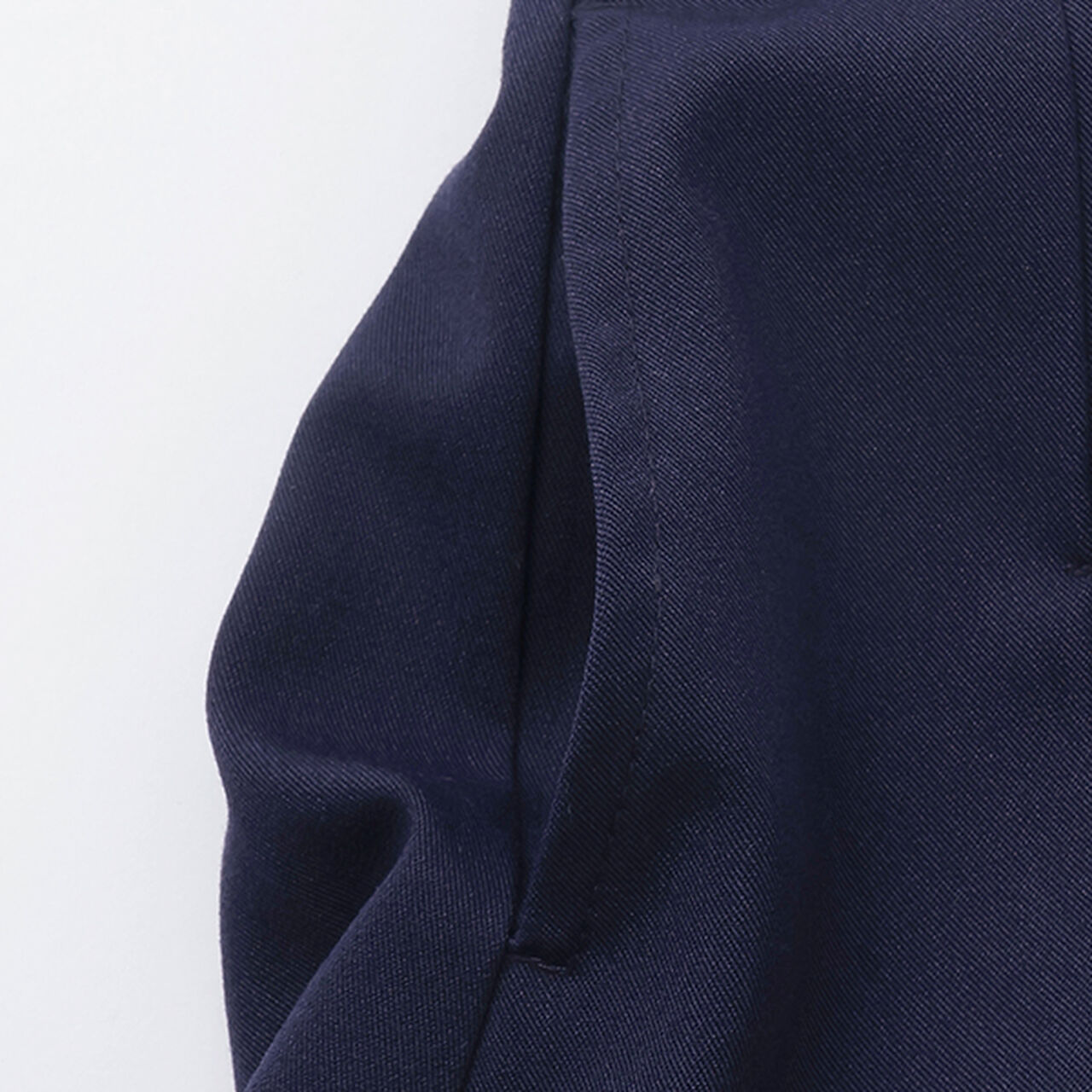 Pleated Skirt-Pants with Detachable Pocket,Navy, large image number 5