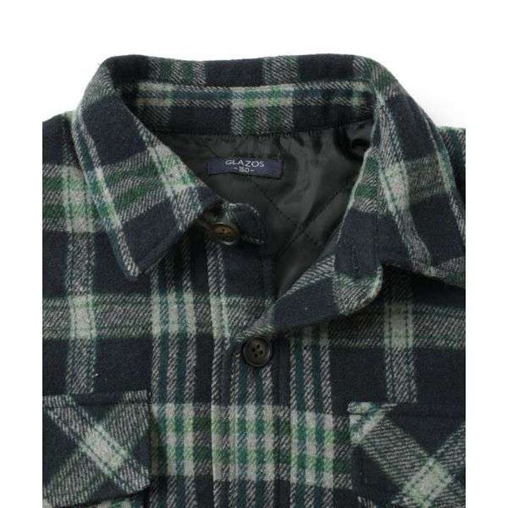 [Penfield] Check CPO Shirt,Navy, medium image number 11