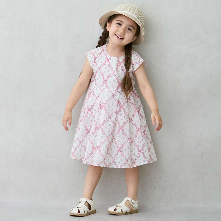 [Link] Assorted Flare One-Piece Dress,Blue, medium image number 12