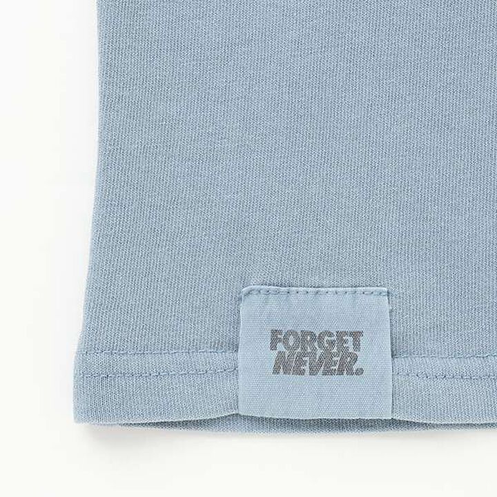 [FORGETNEVER] Heavyweight Pigment-Dyed Printed T-Shirt,Brown, medium image number 5