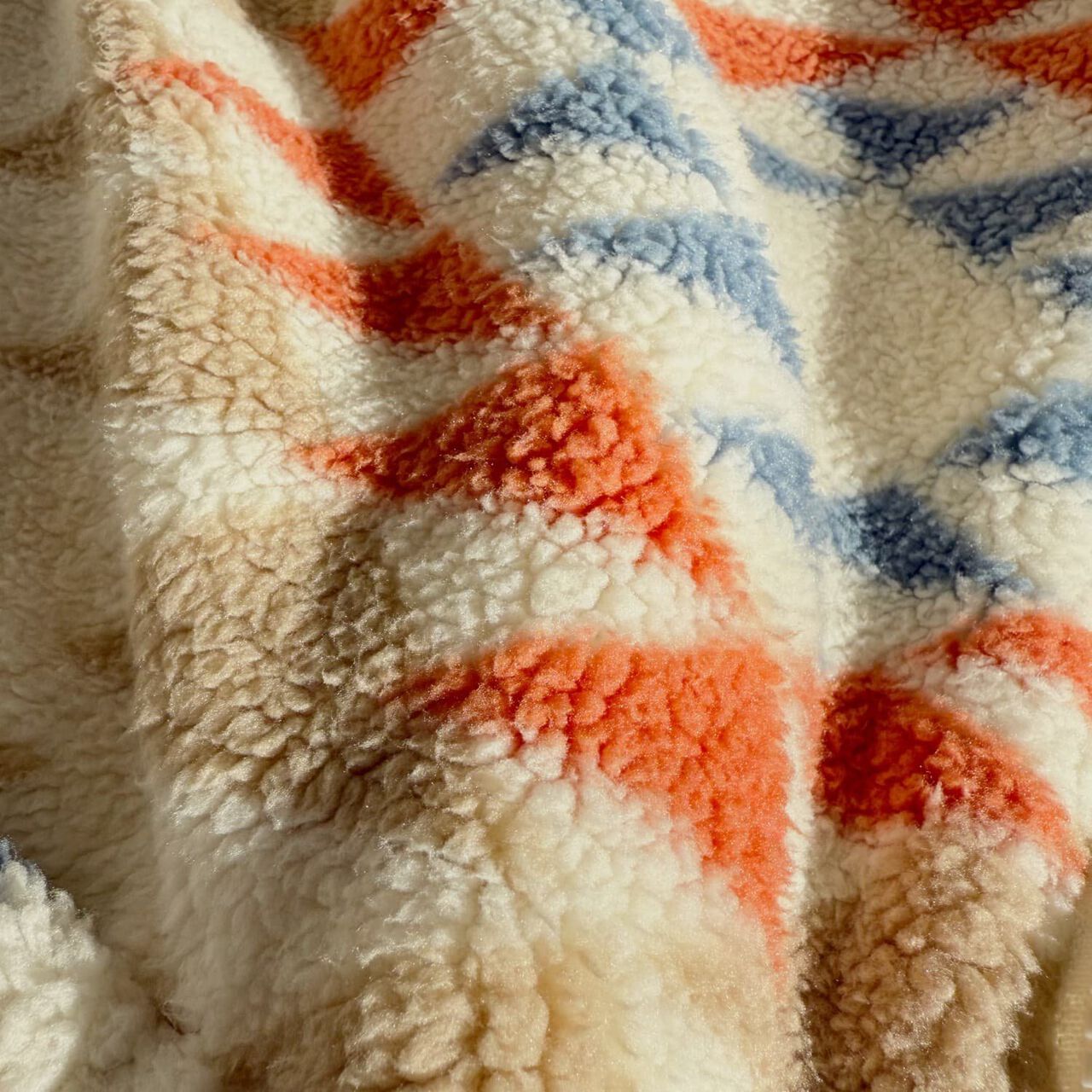 Fluffy Fleece Hoodie,Beige, large image number 10