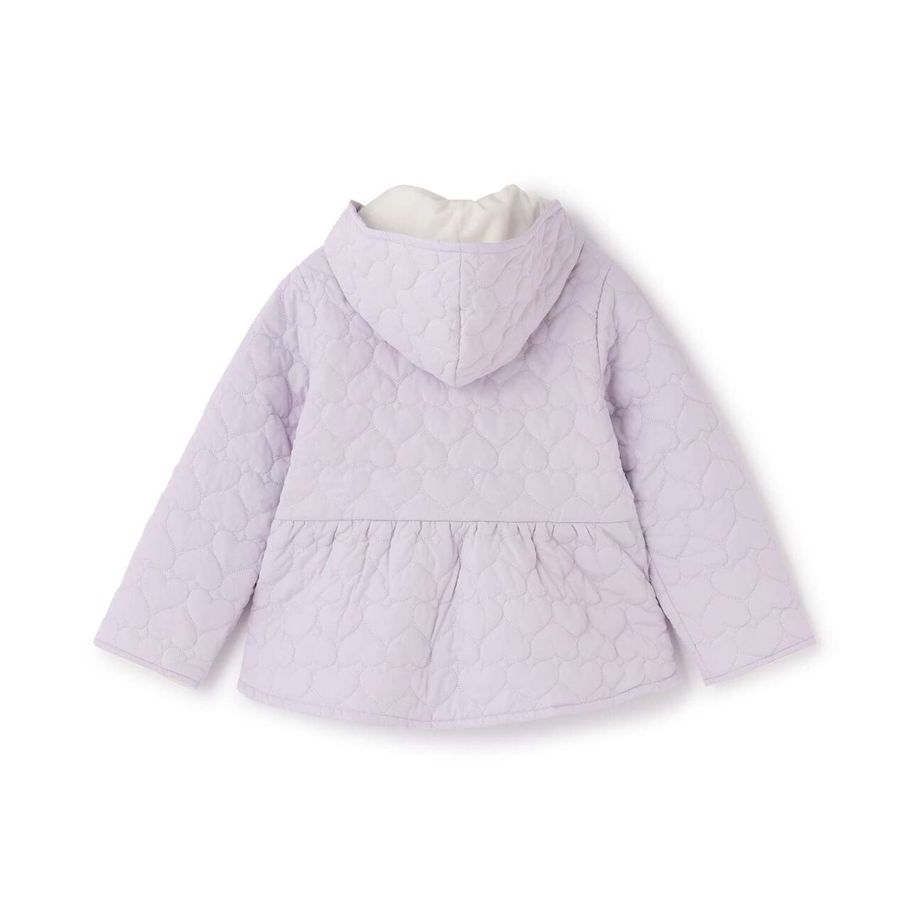 [Popular Item Restocked] [Not Available at Physical Stores] Heart Quilt Bomber Jacket,Pink, large image number 1