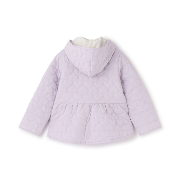 [Popular Item Restocked] [Not Available at Physical Stores] Heart Quilt Bomber Jacket,Pink, medium image number 1